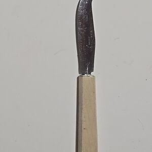 2 Prong Stainless Steel Japanese Cheese Knife With Wooden Handle